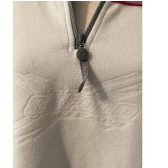 SKI-DOO Gray and White with Pink Piping Winter Fleece - Picture 4 of 4